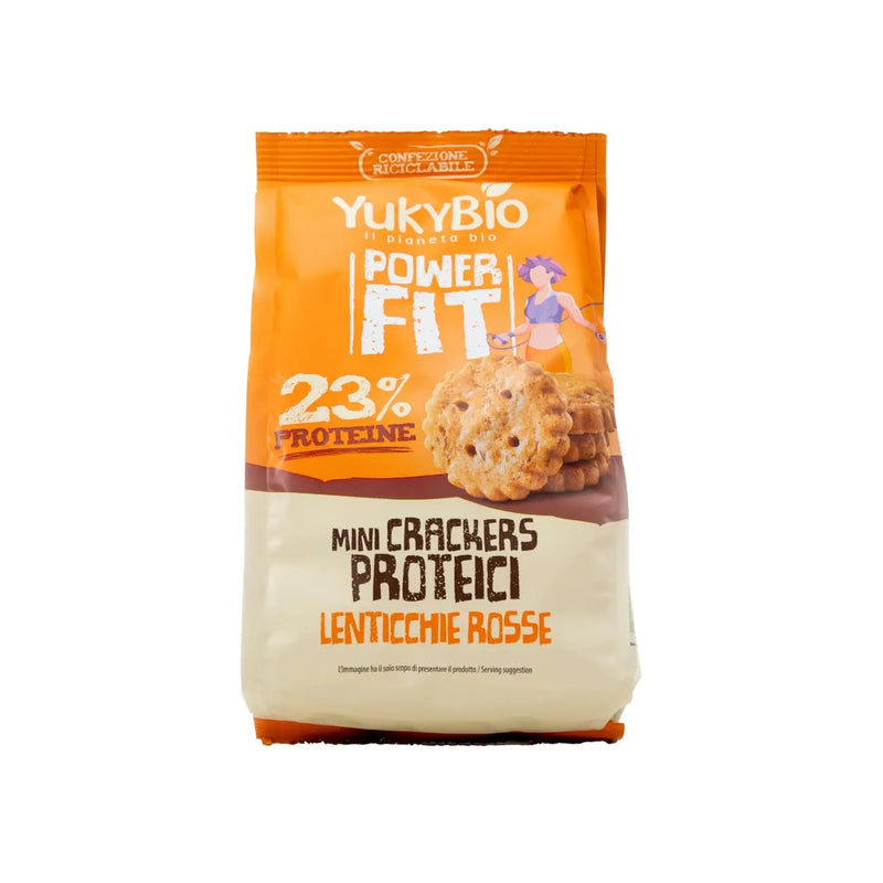 Organic Protein Minicrackers With Red Lentils 150g