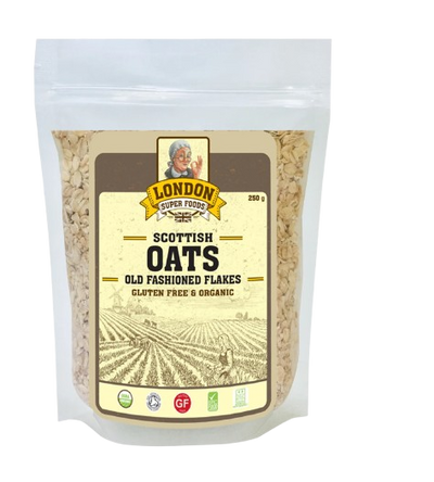 Organic Scottish Rolled Oats 250G