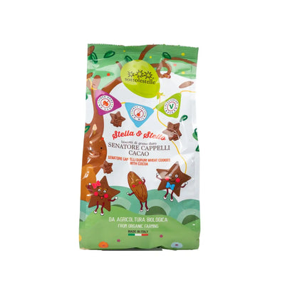 Organic Senatore Cappelli Durum Wheat Cookies With Cocoa 300g