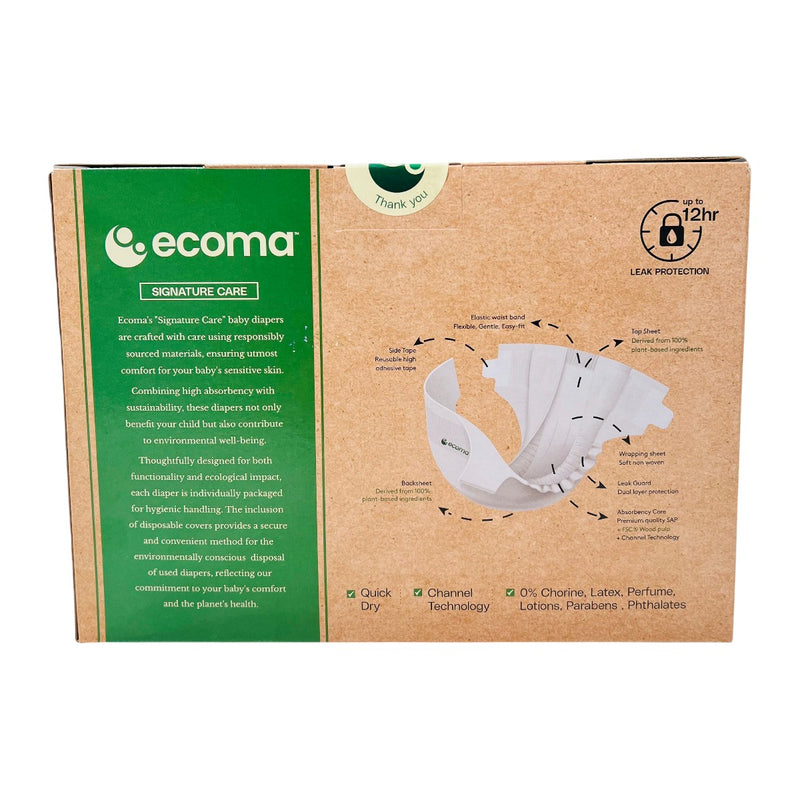 Organic Signature Care Diapers 22 Pcs S