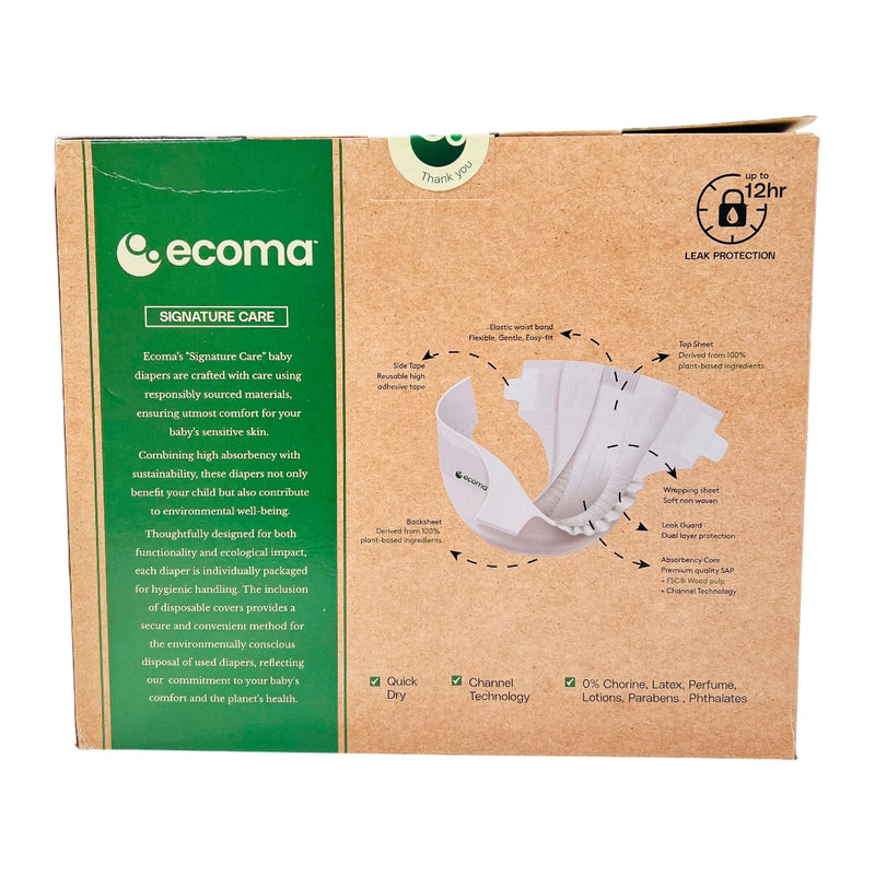 Organic Signature Care Diapers 24 Pcs XL