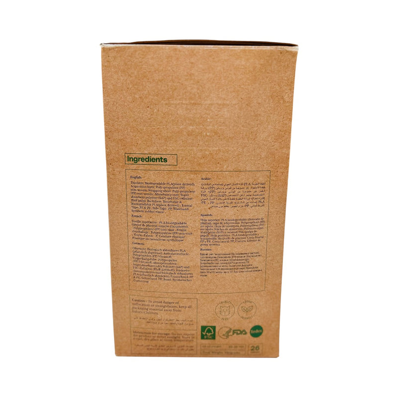 Organic Signature Care Diapers 26 Pcs L