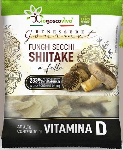 Organic Sliced Shiitake Mushroom - Gourmet 20g