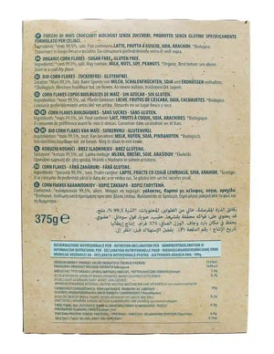Organic Sugar Free Corn Flakes 375g
