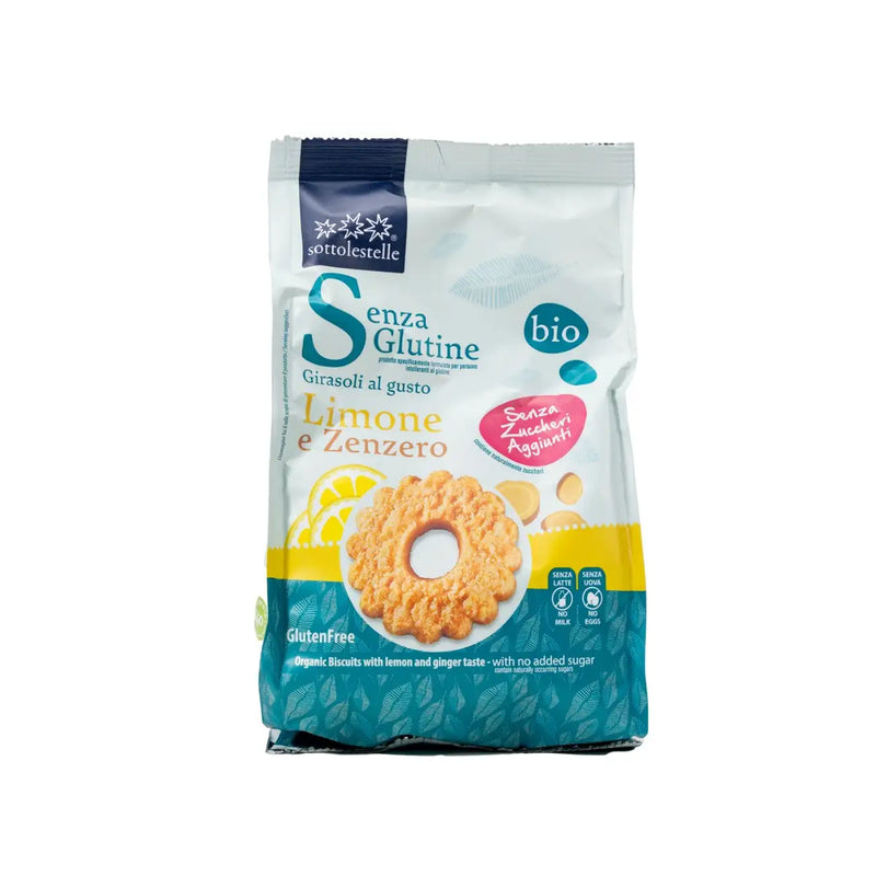 Organic Sunflowers Lemon and Ginger 250g