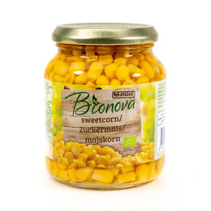 Organic Sweetcorn 340G