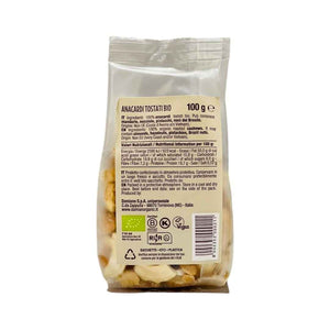 Organic Toasted Peeled Cashews 100g