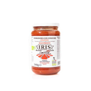 Organic Tomato And Vegetable Ready Sauce 340g