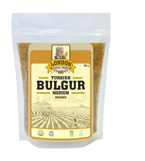 Organic Turkish Org Bulgar Medium 350G