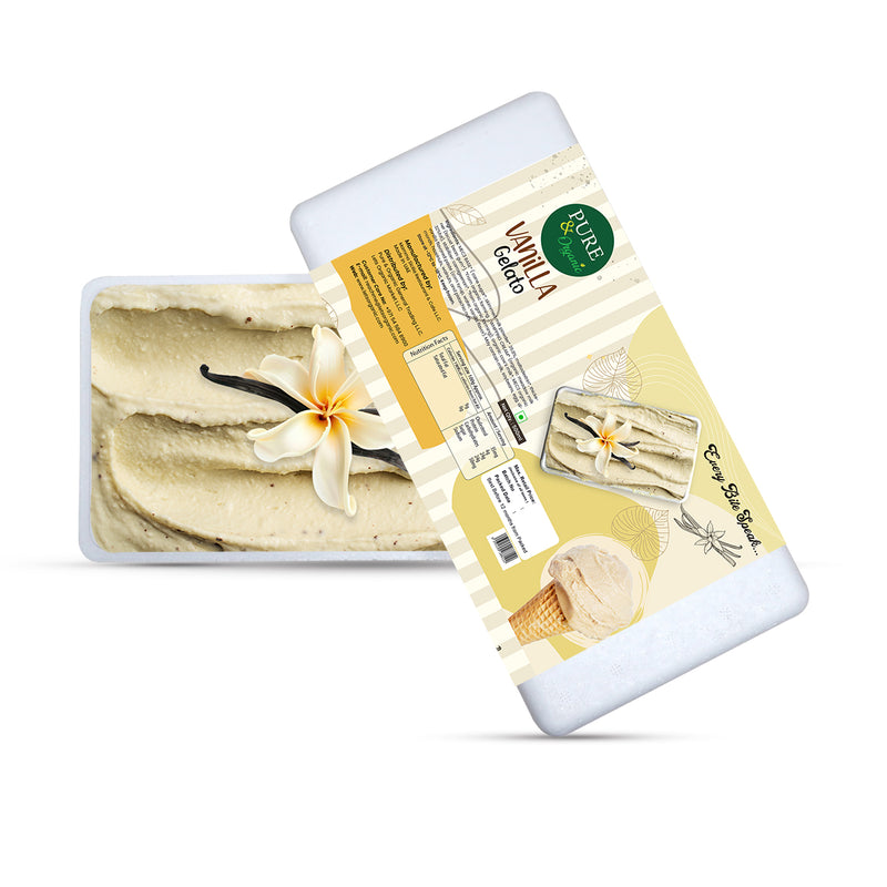 Organic Vanilla Gelato box 500G