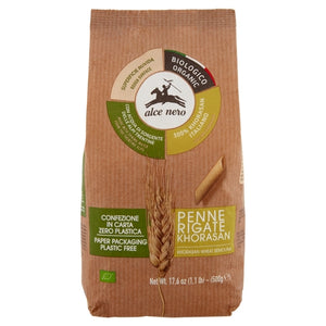 Organic Whole Khorasan Wheat Penne Rigate 500G