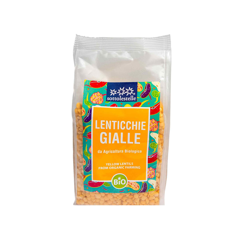 Organic Yellow Lentils 500g