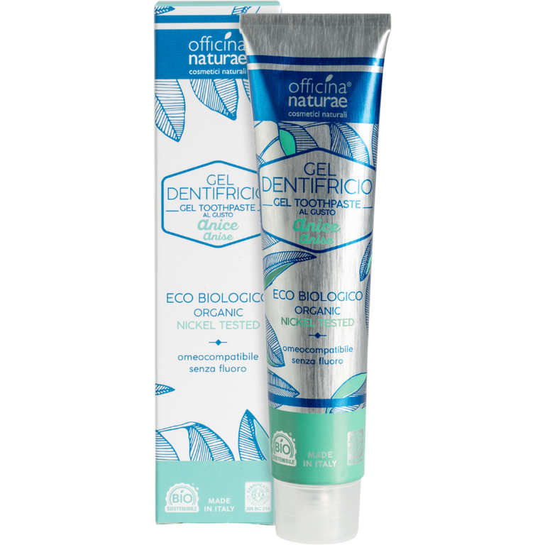 Organic Zero Waste Natural Anise GEL Toothpaste 75ml