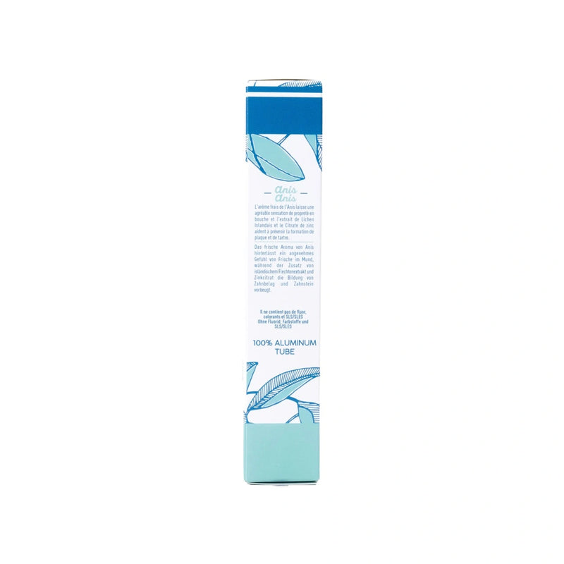 Organic Zero Waste Natural Anise GEL Toothpaste 75ml