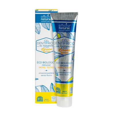Organic Natural Lemon Gel Toothpaste 75ml