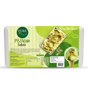 Organic Pistachio Gelato box 500G