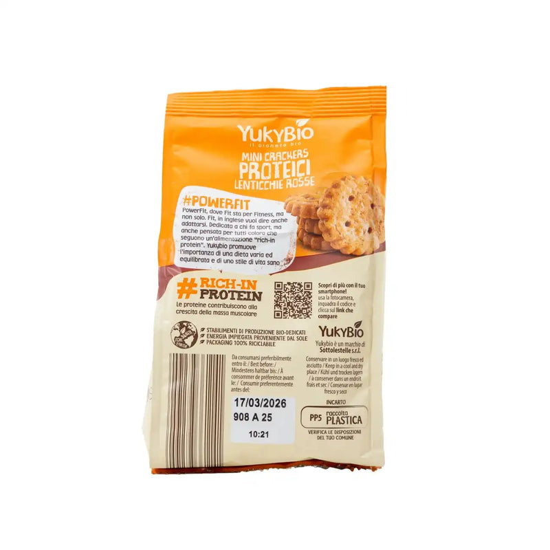 Organic Protein Minicrackers With Red Lentils 150g