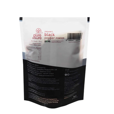 Organic Black Pepper Powder 100g