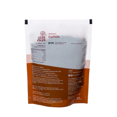 Organic Cumin Whole 100g