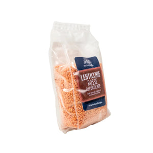 Organic Red Hulled Lentils 500g