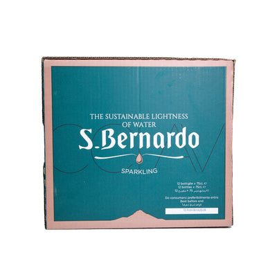 Carbonated Glass Water Bottle Box (750mL x12)