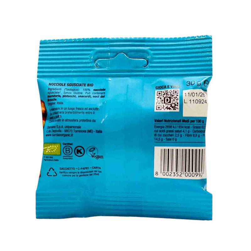 Shelled Hazelnuts (RAW) - 12x30g