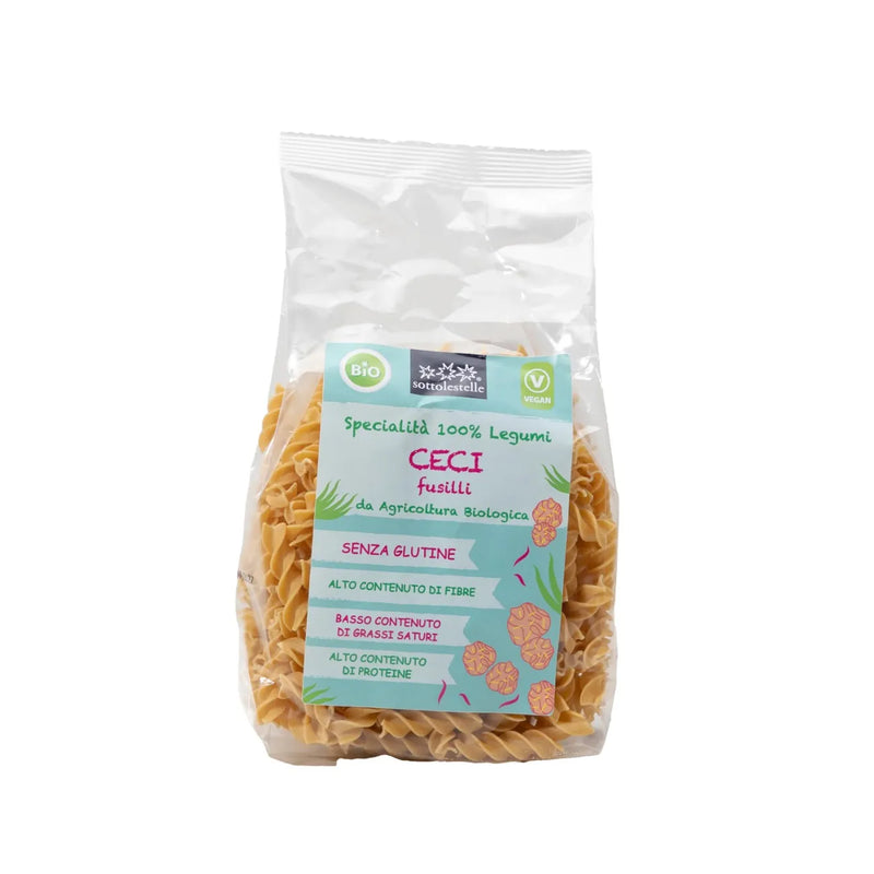 Sottolestelle Organic Fusilli 100% Chickpeas 250g