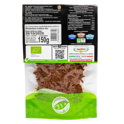 Organic Sun Dried Chopped Tomato 150g