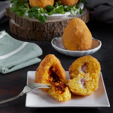 أرانشيني لحم البقر: قطع ذهبية من صقلية مع لمسة لذيذة