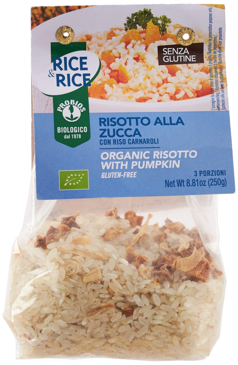 Organic Risotto With Pumpkin