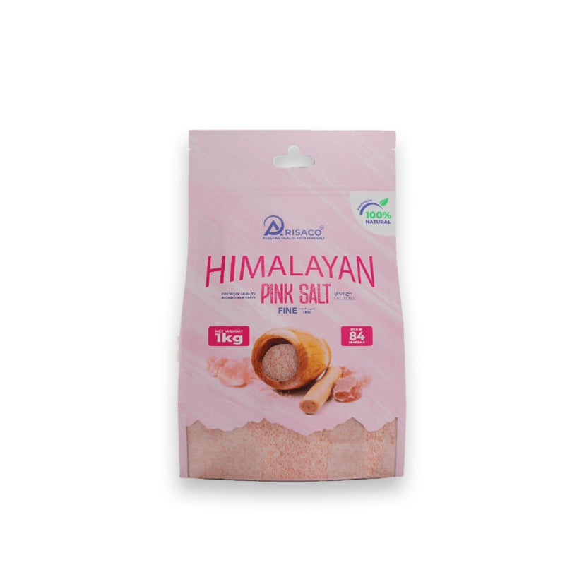 Organic Himalayan Pink Salt Fine 1 kg