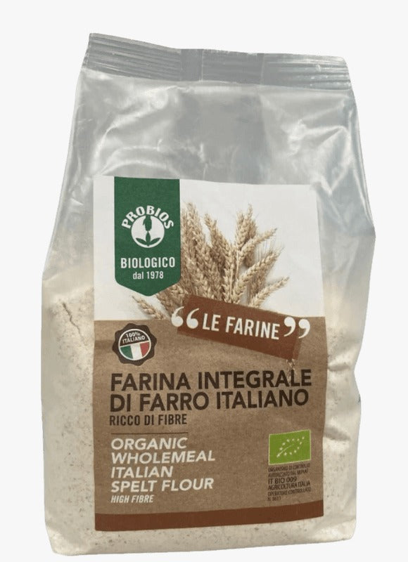 Organic Whole Meal Spelt Flour 500g