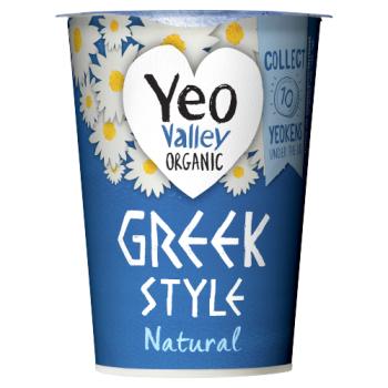 Organic Greek Style Natural Yogurt 450g