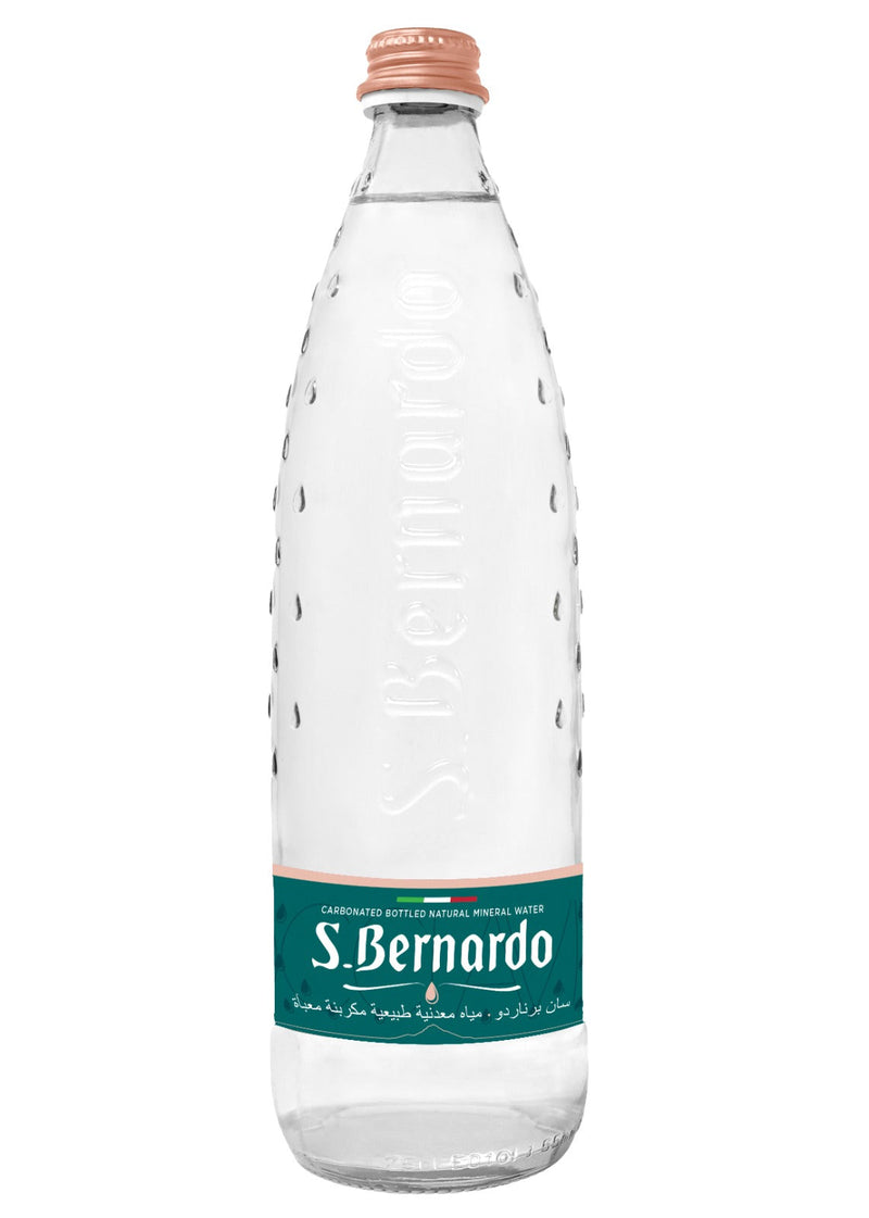 Carbonated Glass Water Bottle 750ml - San Bernardo -