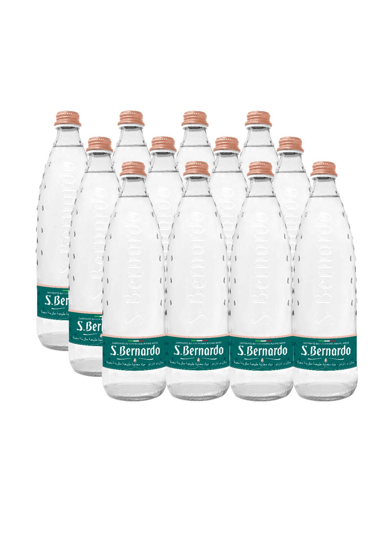 Carbonated Glass Water Bottle Box (750mL x12)