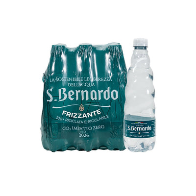 Sparkling Natural Mineral Water RPET(6 x 500ml) Buy 1 Get 1 Free - San Bernardo -