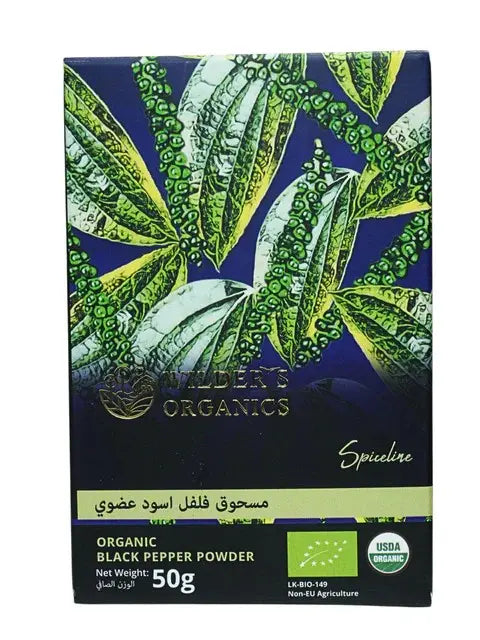 Wilder Organic Black Pepper Powder - 50g