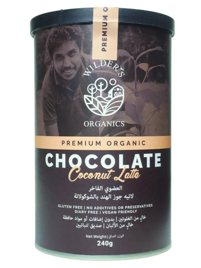 Wilders Organic Chocolate Coconut Latte - 240g