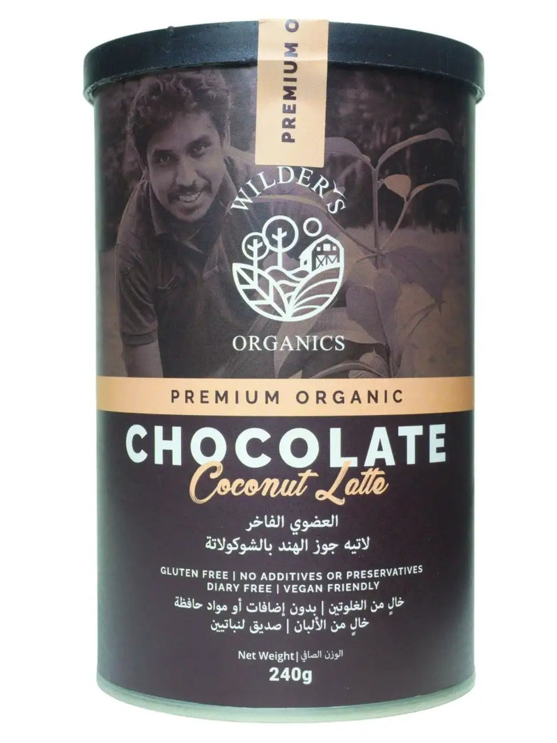 Wilders Organic Chocolate Coconut Latte - 240g