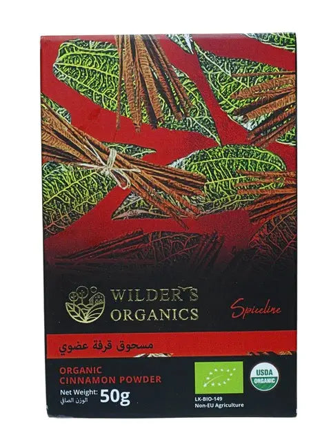 Wilders Organic Cinnamon Powder - 50g