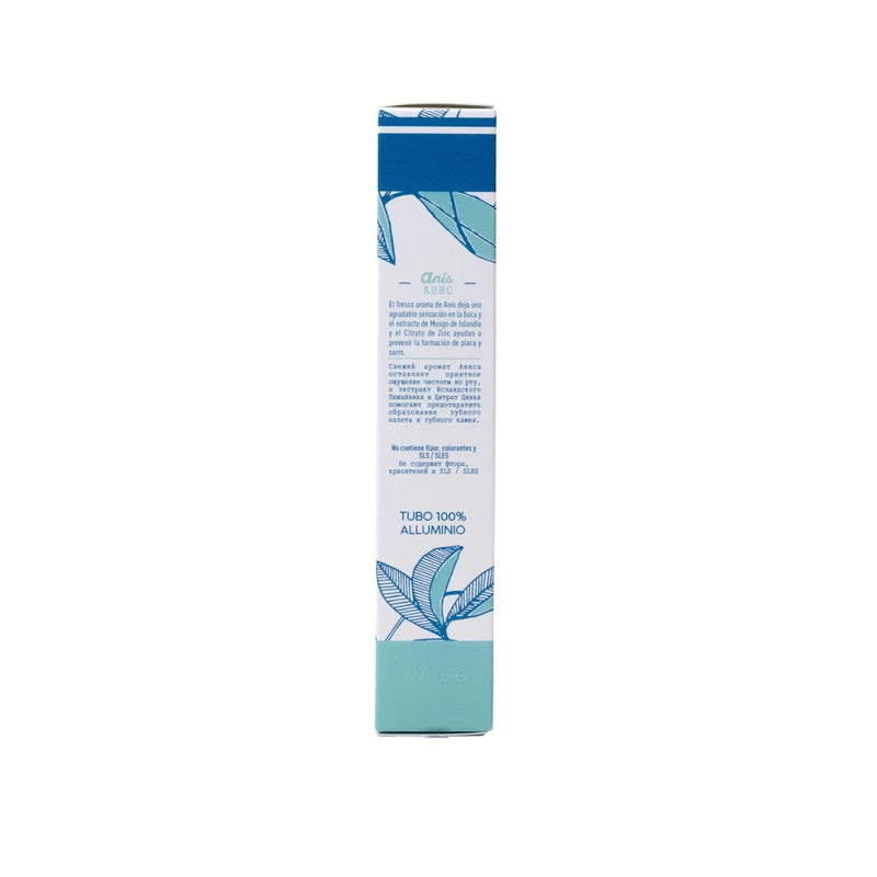 Organic Zero Waste Natural Anise GEL Toothpaste 75ml