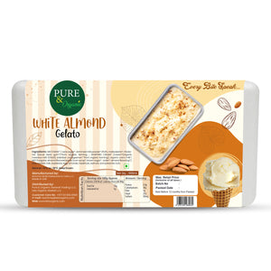 Organic Almond Gelato Box 500G