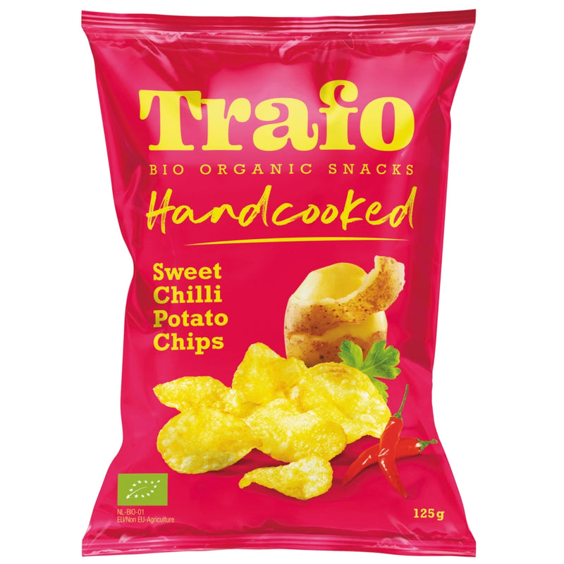 Organic sweet chili Potato chips 125g