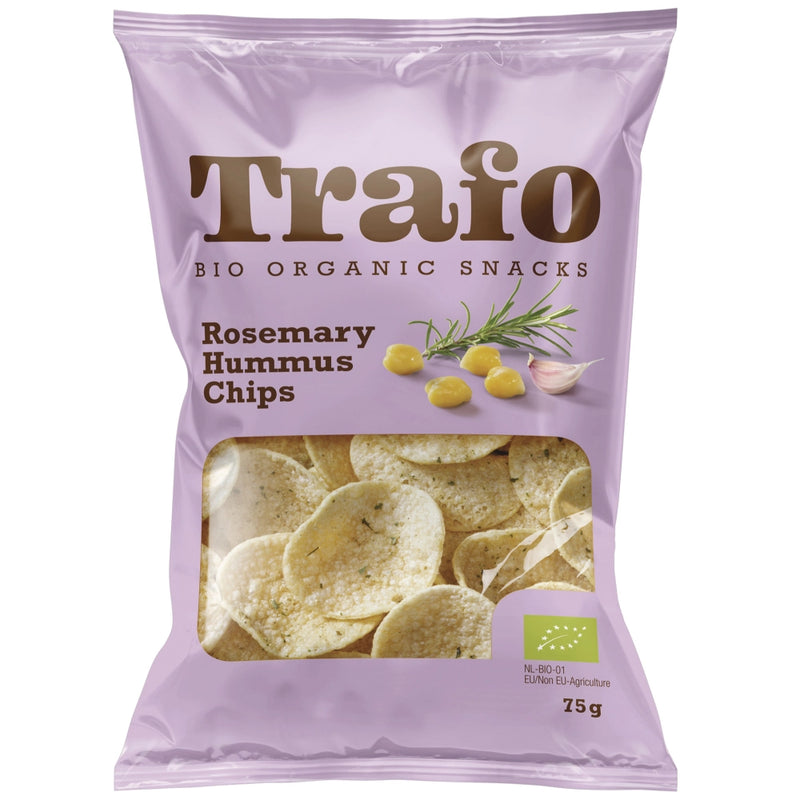 Organic Rosemary Hummus Chips 75g