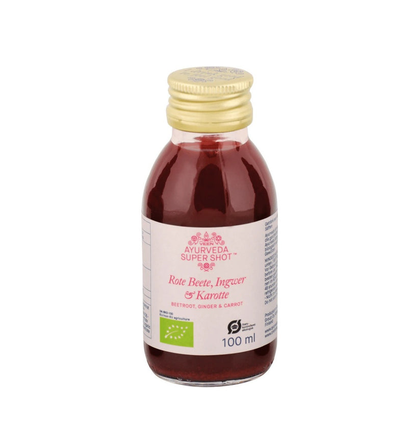 Organic Beetroot, Giger & Carrot Super Shot 100Ml