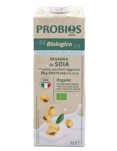 Organic Soy Milk Drink Natural 1L
