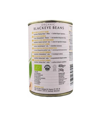 Organic Black Eye Beans 400G
