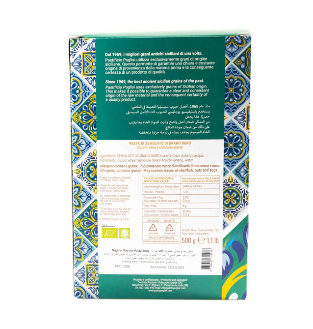 Organic Busiate Pasta 500g