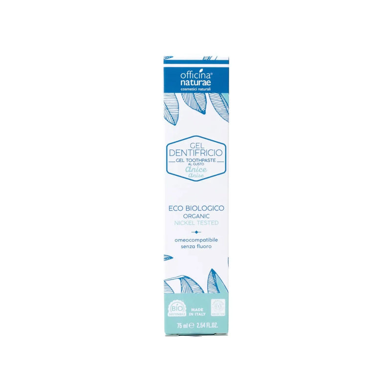 Organic Zero Waste Natural Anise GEL Toothpaste 75ml