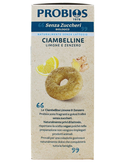 Organic Biscuit With Lemon And Ginger 200g